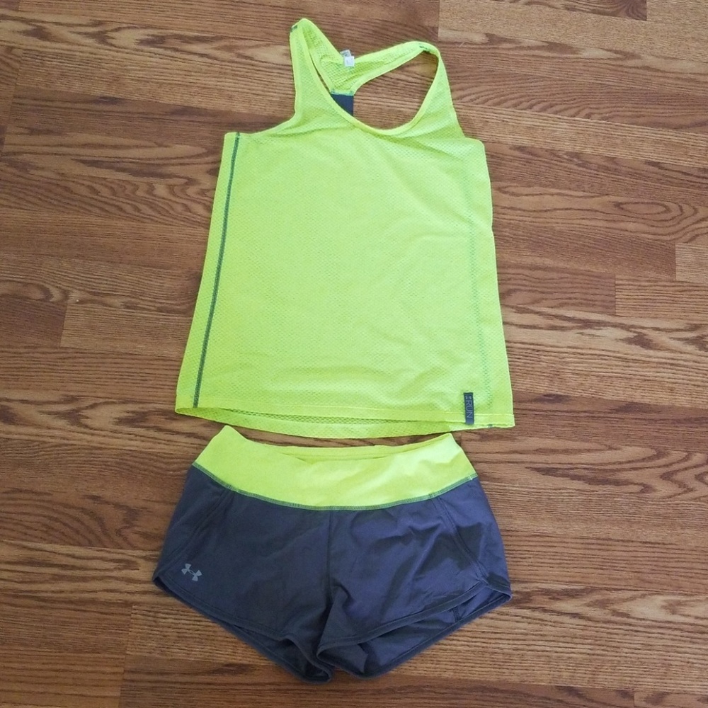 Under Armour running outfit